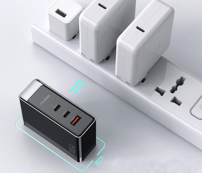 Rychlá nabíječka 100W 5A GaN (EU + US + UK)
