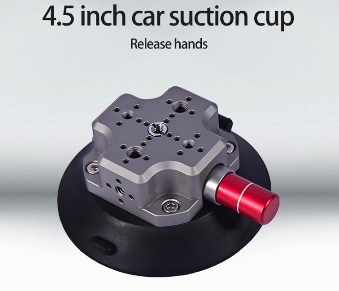 CNC rychloupínací držák na vozidlo (4.5inch) Titanium