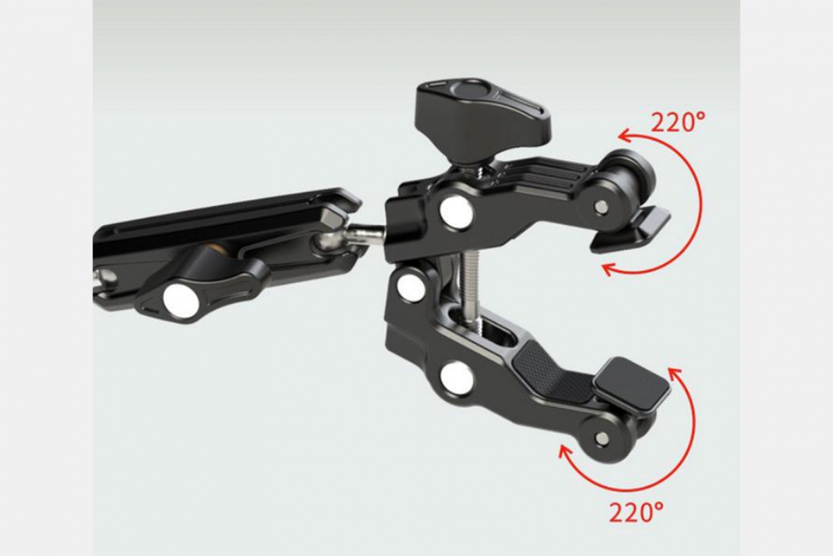 NEEWER Carbon Fiber Trojitý Přísavkový Držák na Auto (sada)