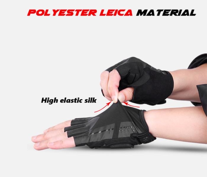 Půlprstové tenké rukavice (XL)