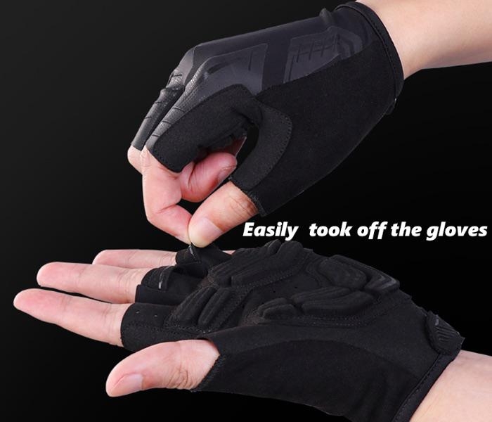 Půlprstové tenké rukavice (XL)