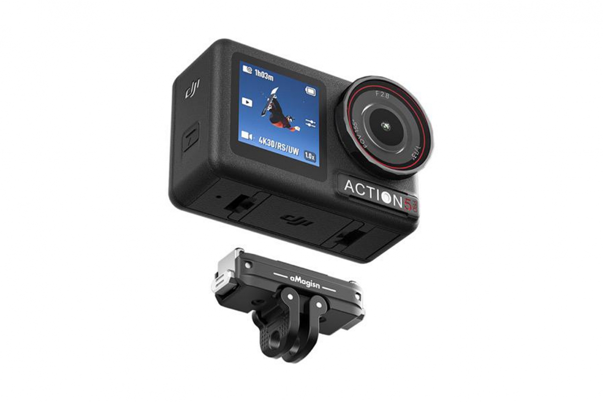DJI OSMO 360 - Nerezový magnetický držák pro DJI Osmo 360 / Action 5 Pro