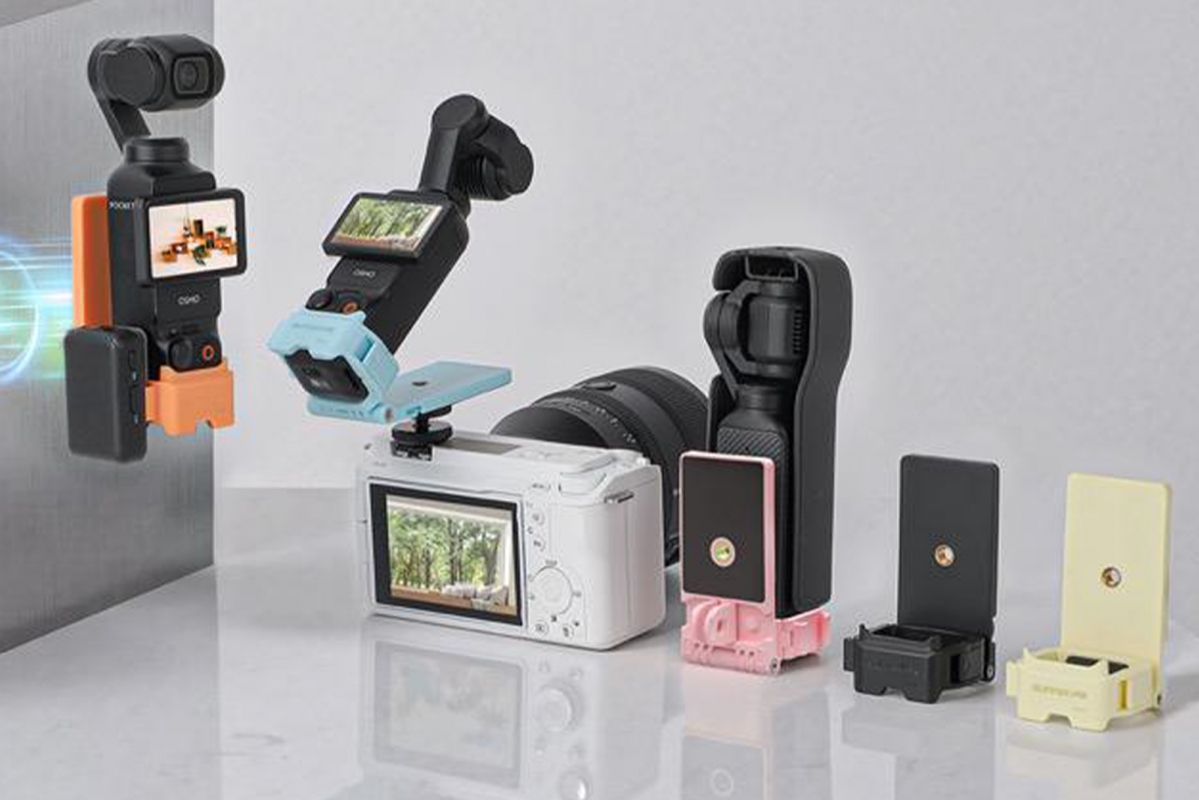 DJI OSMO Pocket 3 - Barevný magnetický skládací držák (Black)