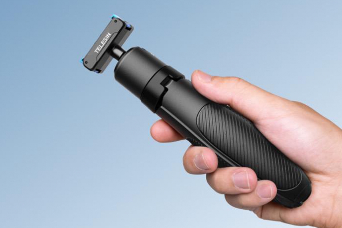 DJI OSMO 360 - TELESIN Selfie tyč/Mini stativ V2.0 pro DJI OSMO 360 / Action 5 Pro