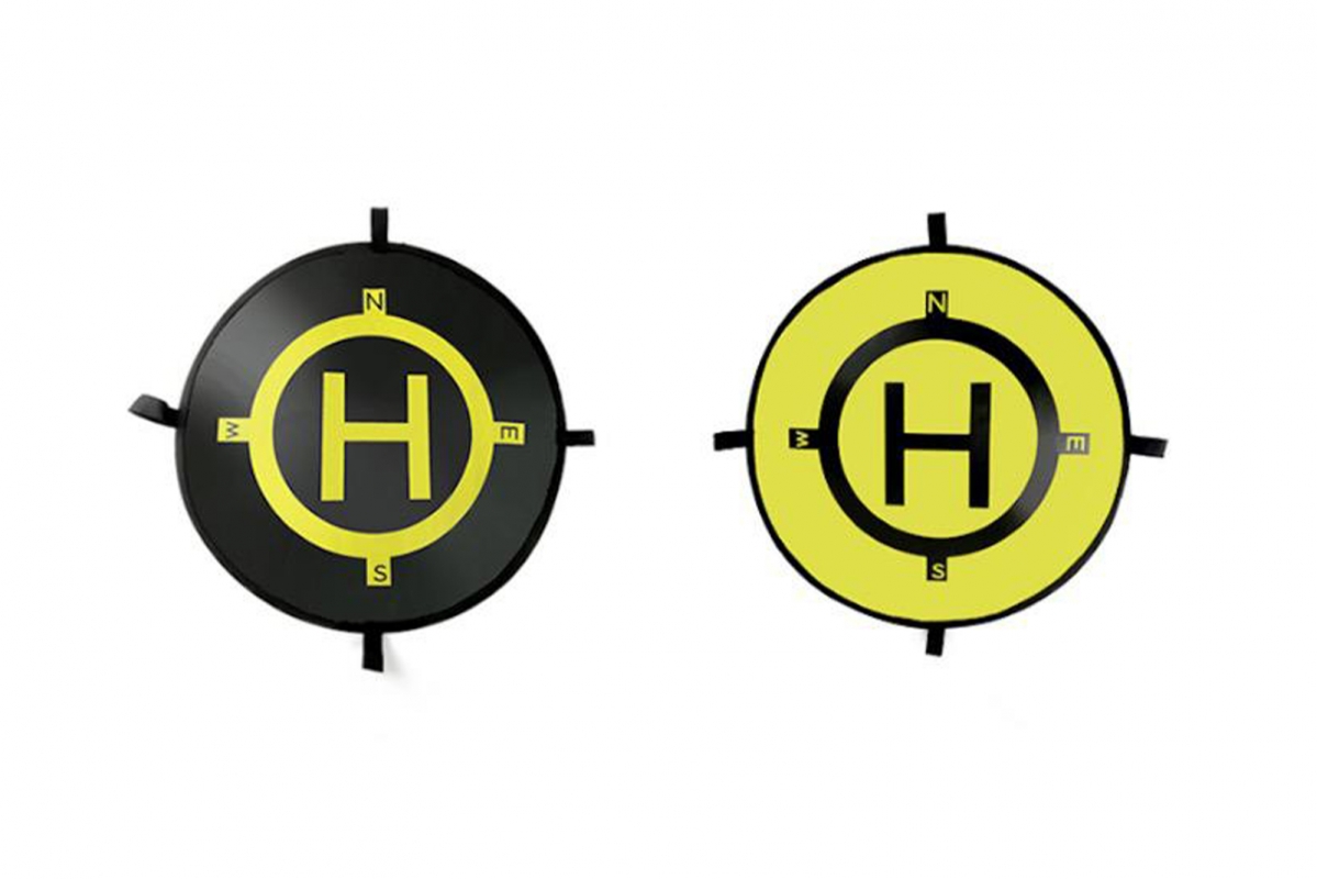 Přistávací plocha 75cm (Black + Yellow)