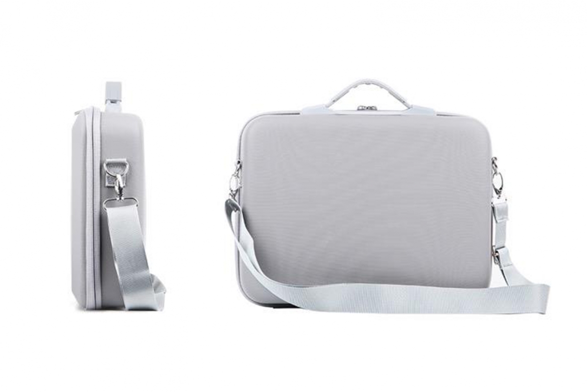 DJI Mini 5 Pro - Šedé PU pouzdro na rameno pro DJI Mini 5 Pro (DJI RC 2 / RC-N3)