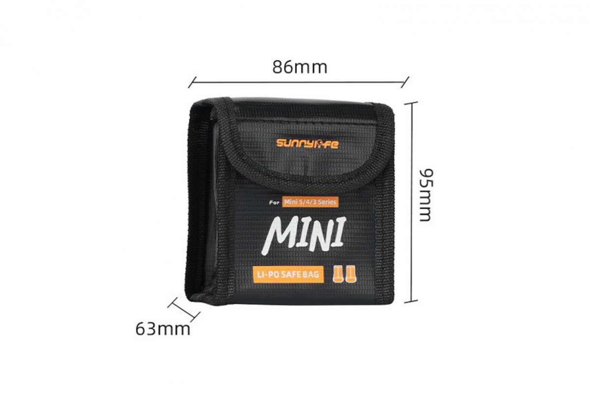 DJI Mini 5 Pro - Ohnivzdorná taška na baterii pro DJI Mini 5 Pro (2 baterie)