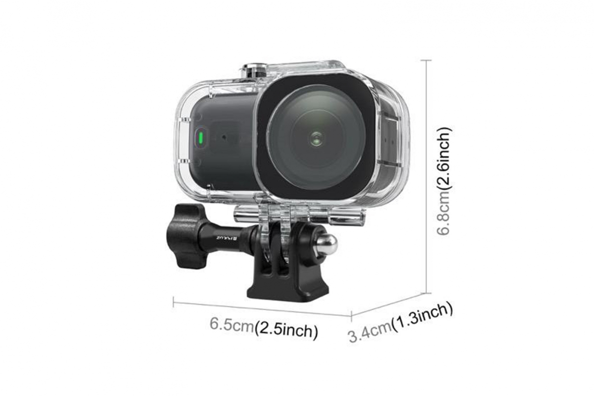 DJI Osmo Nano - PULUZ 45m neviditelné potapěčské pouzdro pro DJI Osmo Nano