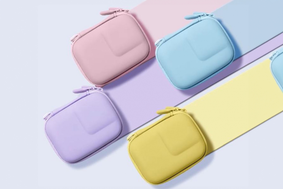 DJI Osmo Action - Barevné mini PU pouzdro pro DJI Osmo Action 6 (Purple)