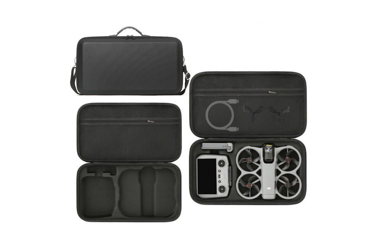 DJI Avata 360 - Černé PU pouzdro přes rameno pro DJI Avata 360 (DJI RC 2)