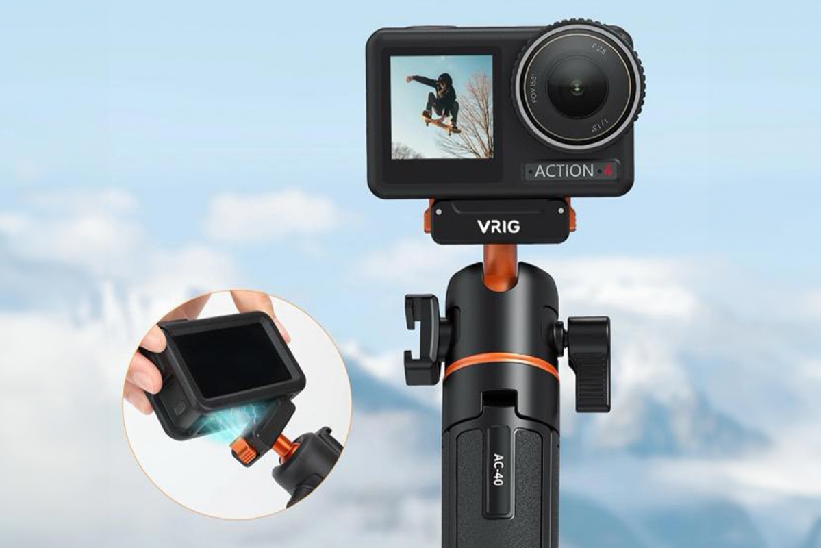 DJI Osmo - Magnetický stativ VRIG Cold Shoe pro DJI Osmo 360/Action 5 Pro (54,3 cm)