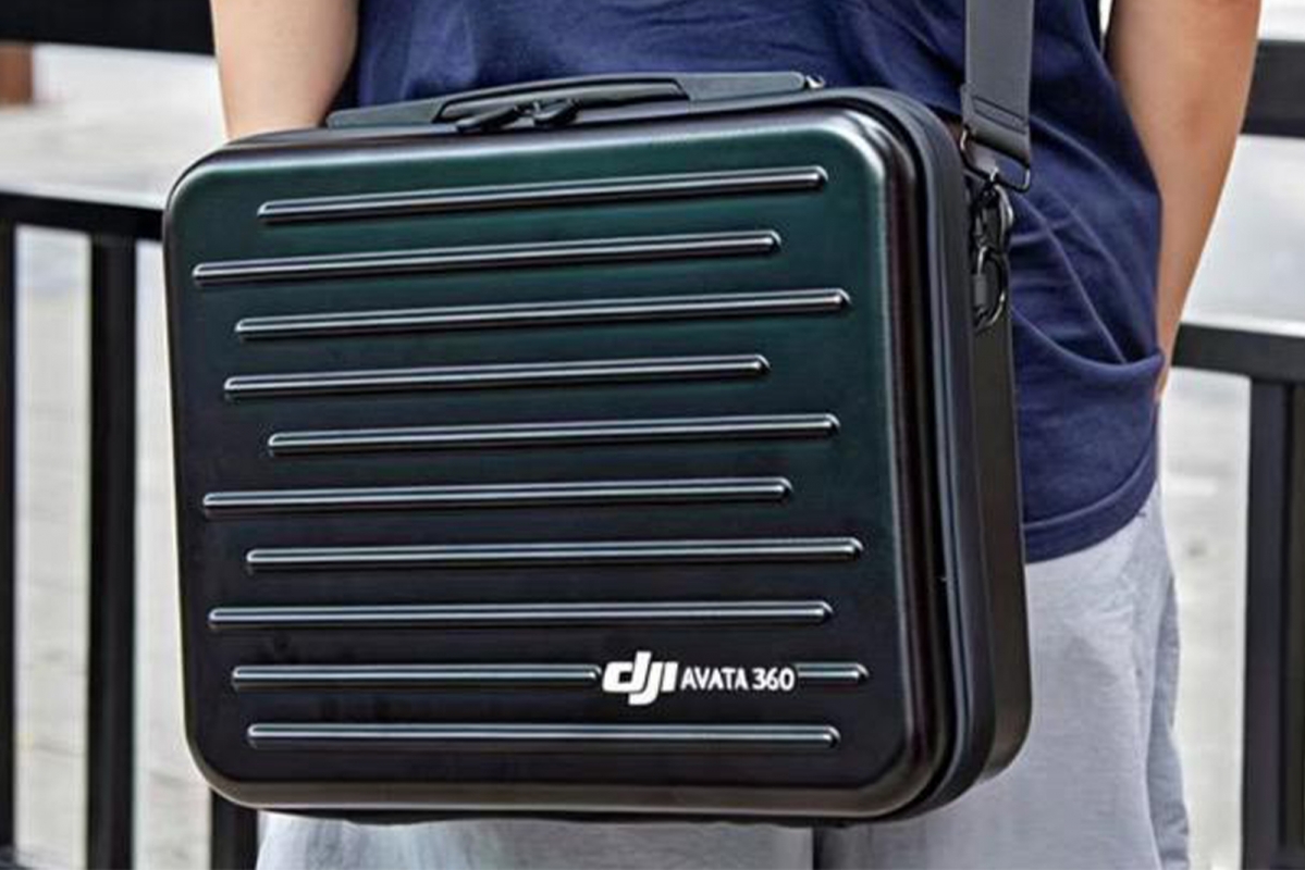DJI Avata - Pouzdro z PC Hardshell s ramenním popruhem pro DJI Avata 360 (RC 2, Black)