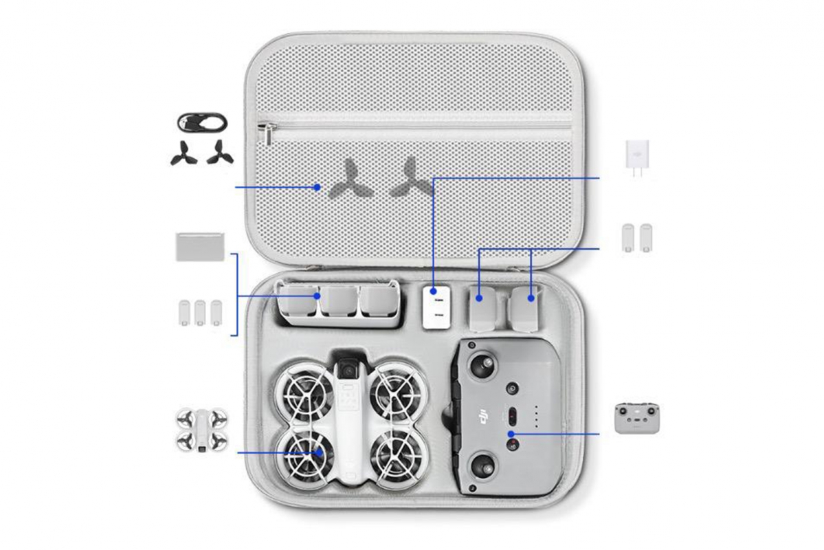 DJI NEO - PU pouzdro s popruhem přes rameno