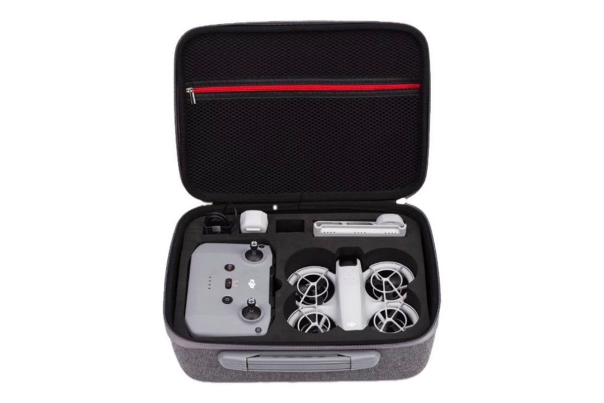 DJI NEO - šedé pouzdro s popruhem přes rameno