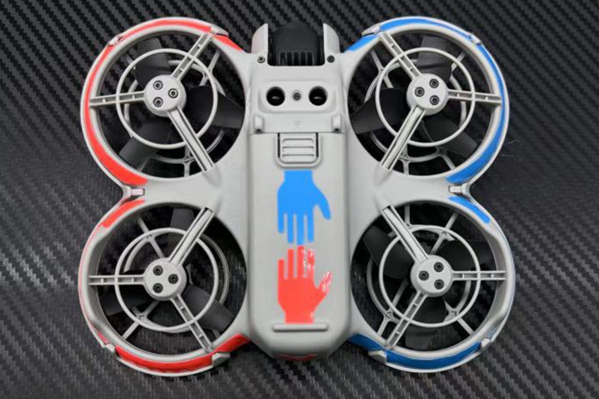 DJI NEO - Noční fluorescenční nálepka