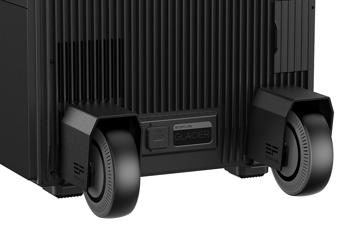 EcoFlow Glacier kolečka a madlo pro ledničku