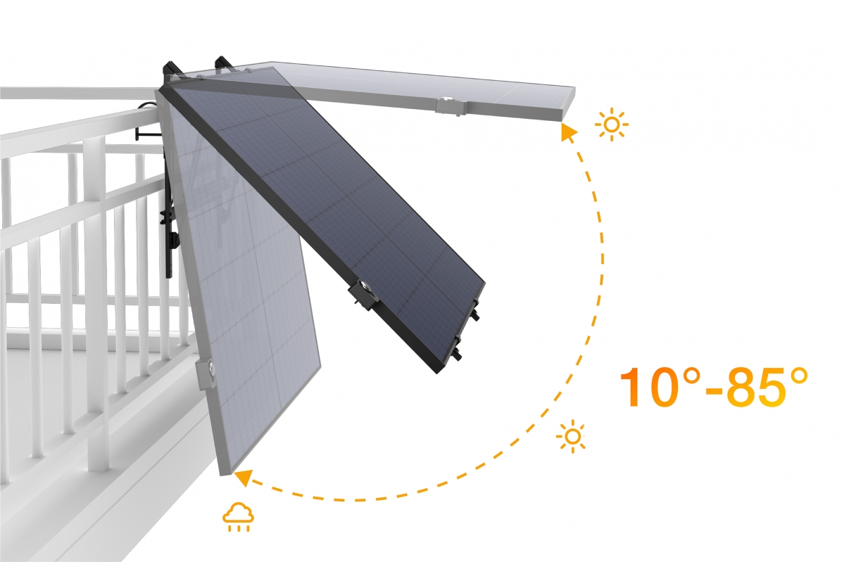 EcoFlow Jednoosý automatický solární sledovač