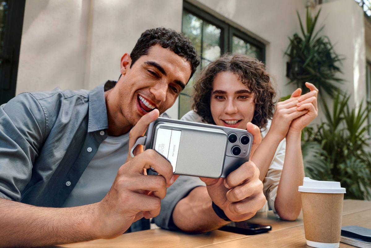 EcoFlow RAPID Magnetic Power Bank (10000mAh) - stříbrná