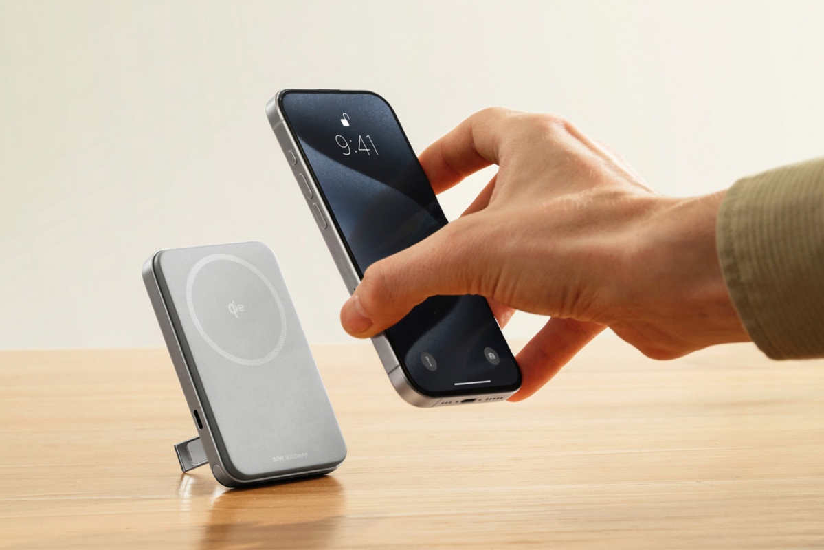 EcoFlow RAPID Magnetic Power Bank (5000mAh) - stříbrná