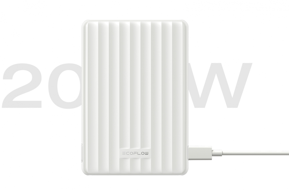 EcoFlow RAPID Magnetická Power Banka (5000mAh)- bílá