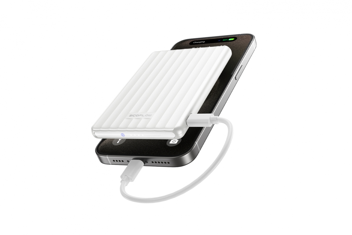 EcoFlow RAPID Magnetická Power Banka (5000mAh)- bílá