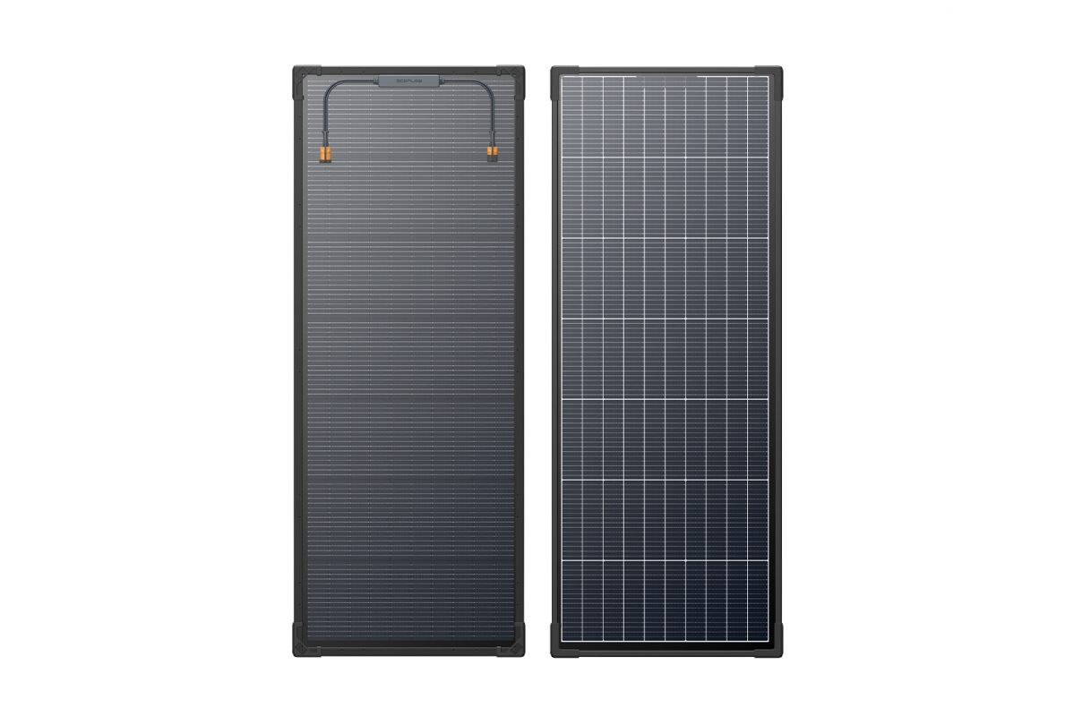 EcoFlow RV Max sada dvou 130W rigidních solárních panelů