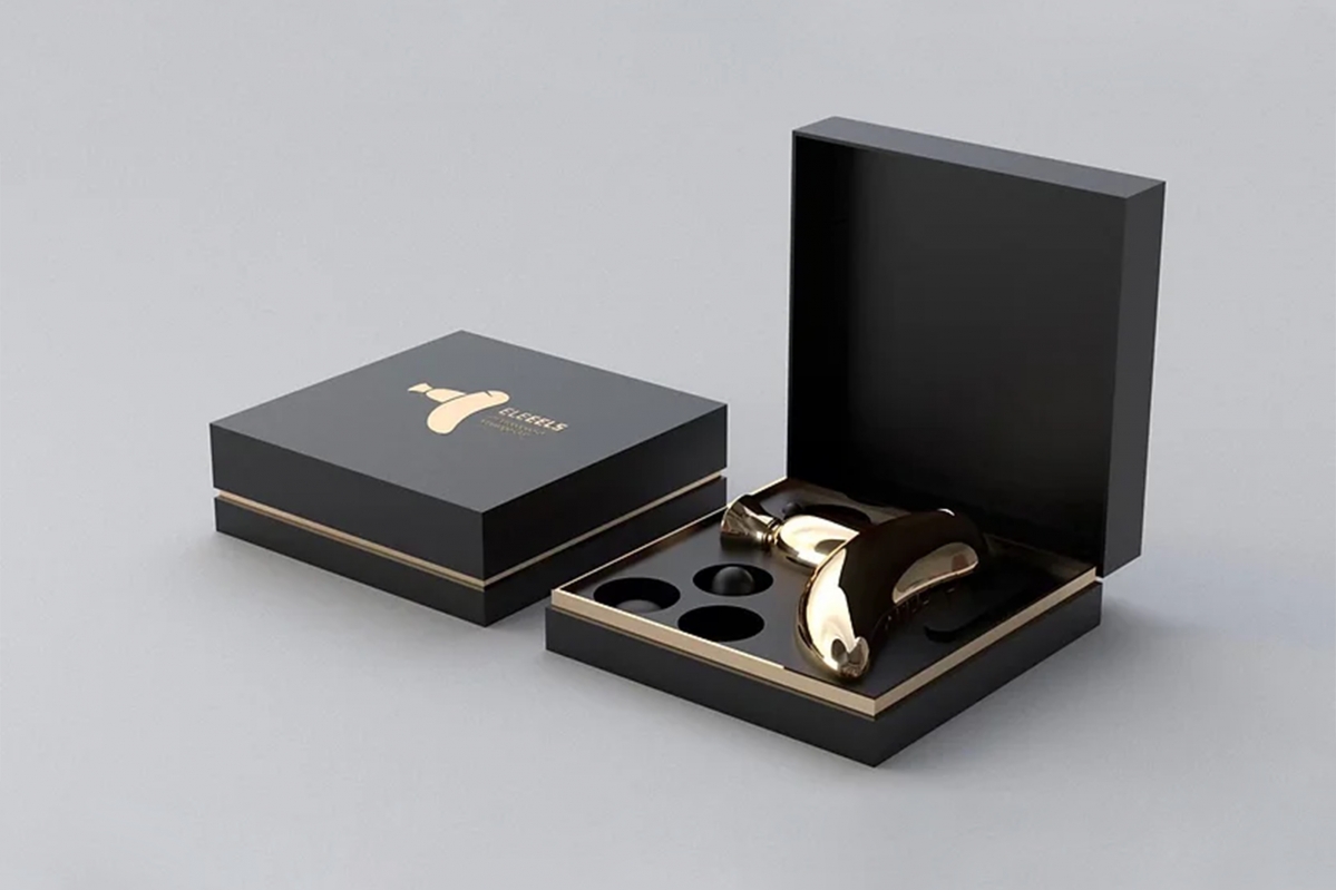 ELEEELS P1 masážní pistole zlatá