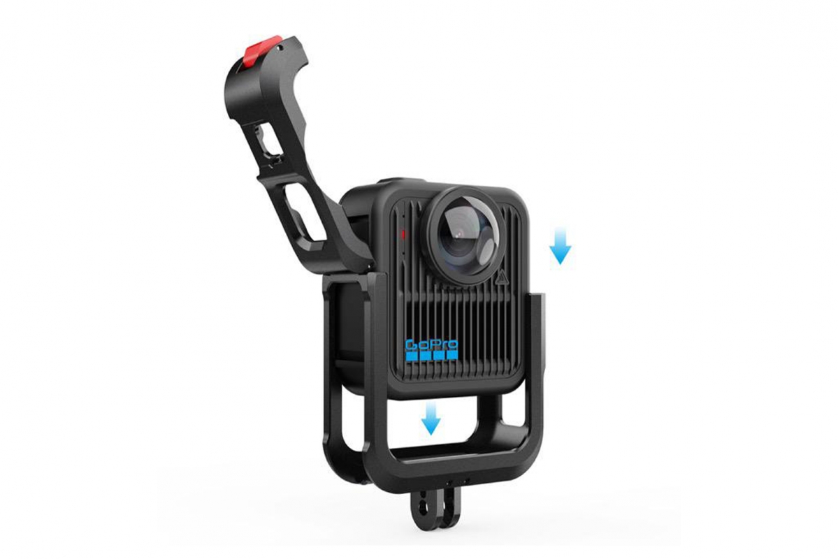 GoPro - Hliníkový rám s krytem baterie pro GoPro Max 2