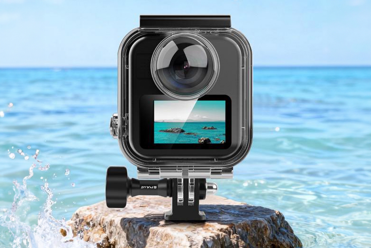 GoPro Max 2 - Puluz 45 mm – neviditelné vodotěsné pouzdro pro potápění