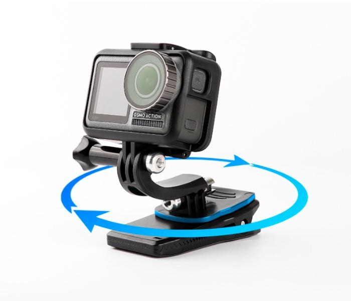 Víceúčelový nastavitelný držák akční kamery na popruh