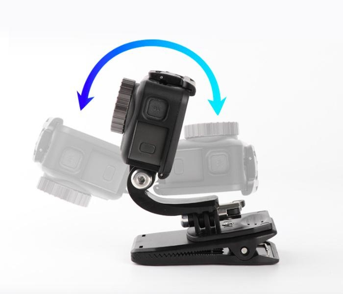 Víceúčelový nastavitelný držák akční kamery na popruh