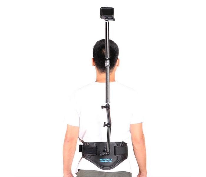 Bederní pás s nastavitelnou prodlužovací tyčí