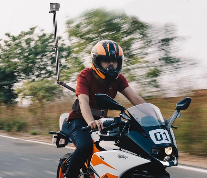 Bederní pás s nastavitelnou prodlužovací tyčí