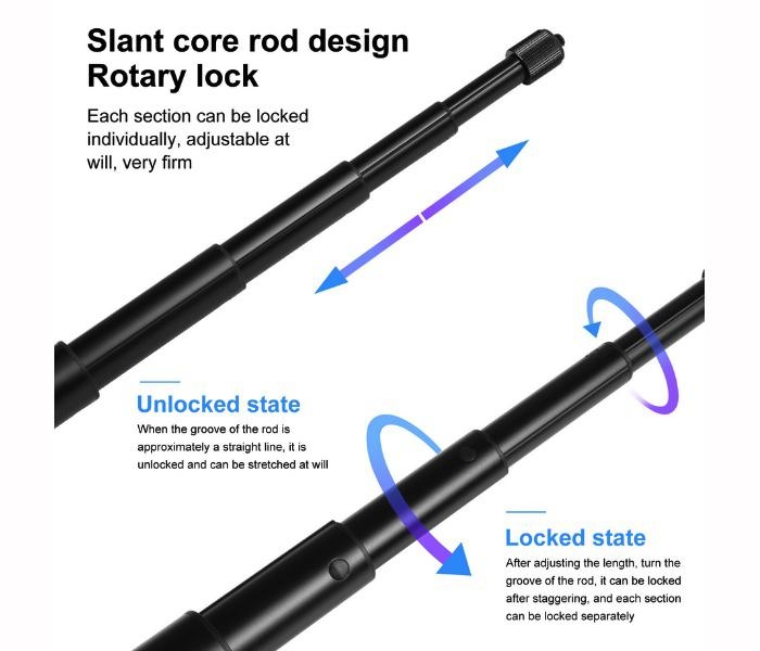 Bederní pás s prodlužovací tyčí pro akční kamery