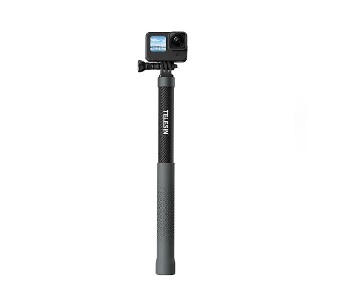 TELESIN - Prodlužující selfie tyč na kameru Insta360 X3 / X2 / One RS (1,2m)
