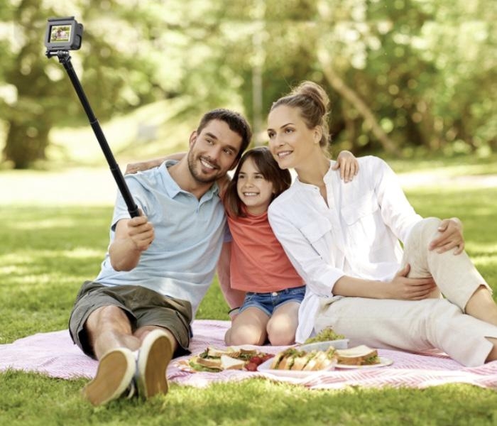 Insta360 X3 / X2 / One RS - Prodlužující selfie tyč na kameru (73,5 cm)