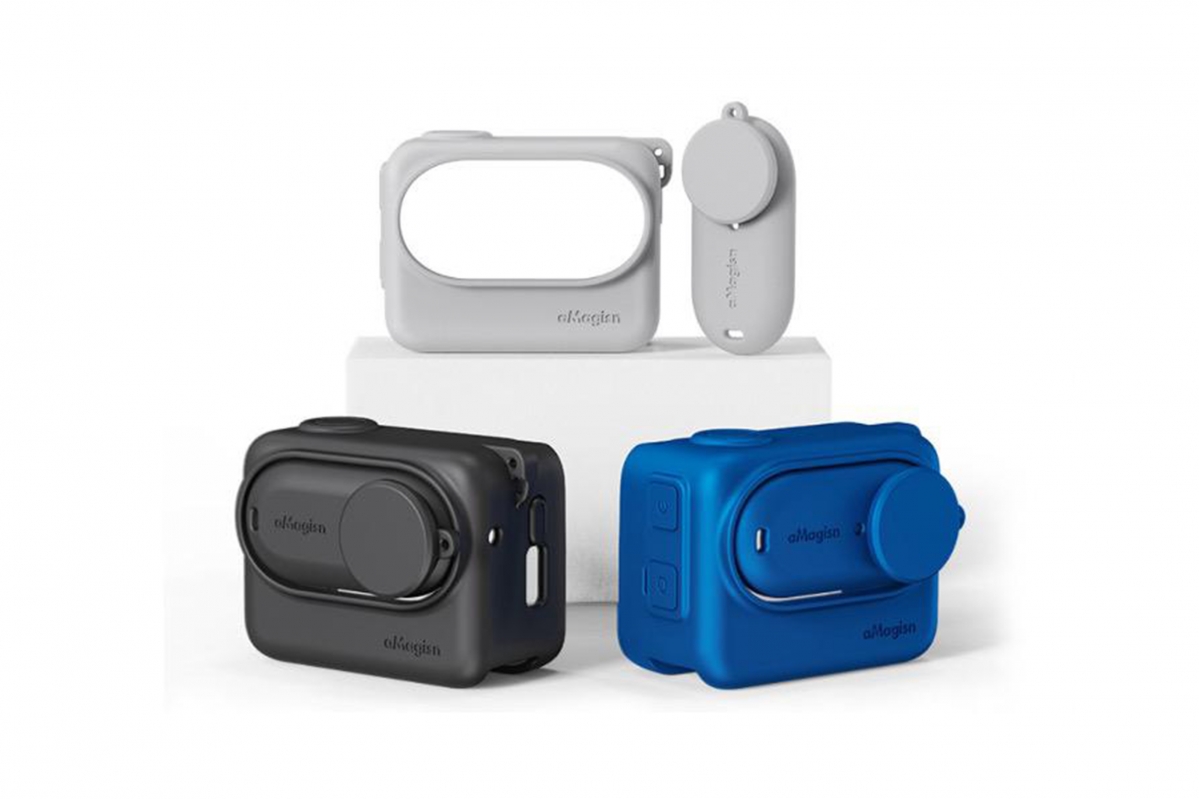 Insta360 GO 3 - sada silikonových ochranných krytů (šedá)