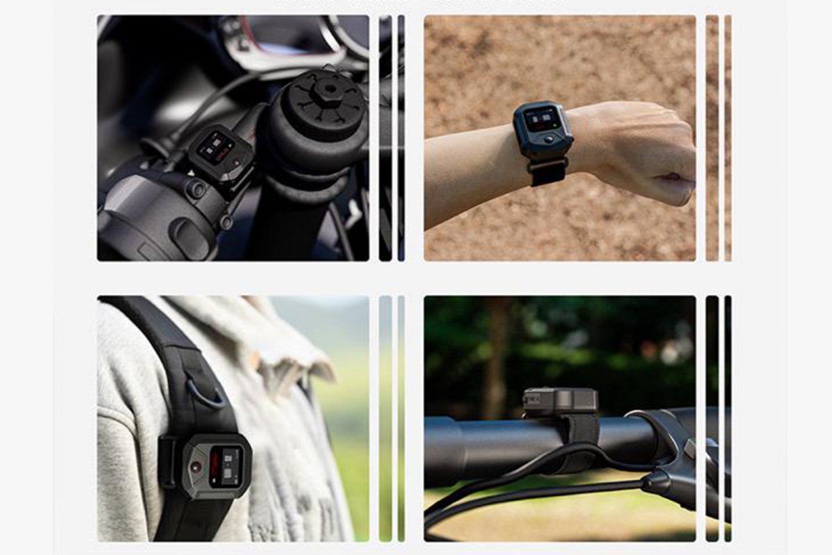 GPS Bluetooth dálkový ovladač s náramkem pro Insta360