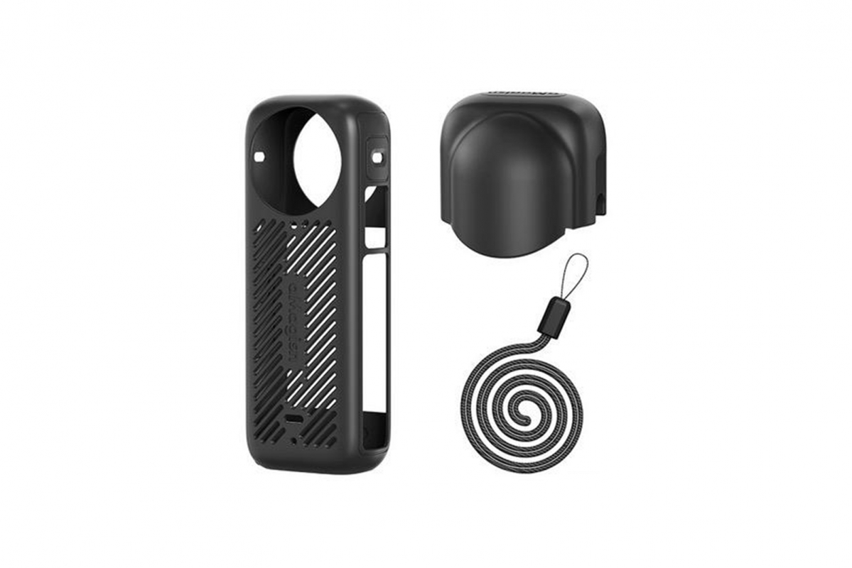 Insta360 X4 - Silikonový chránič a chránič objektivu (černý)