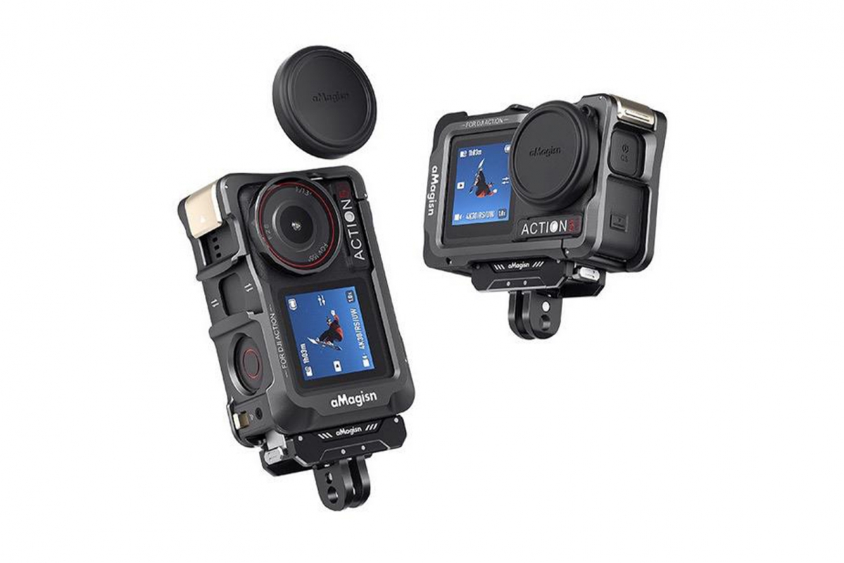 DJI Osmo Action 3/4/5 Pro - Vertikální a horizontální magnetický rám