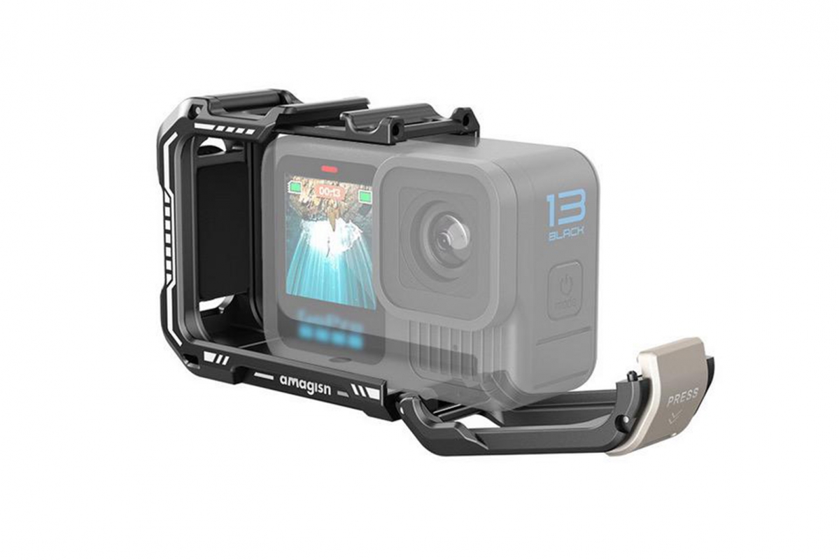 GoPro HERO13 Black - Vertikálně-horizontální magnetický rám Black (prémiová verze)