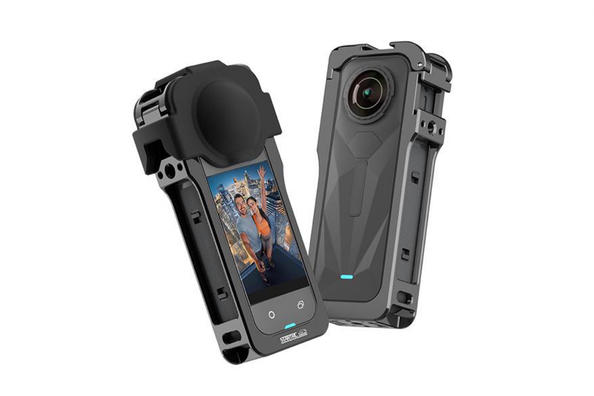 Insta 360 X5 - Startrc Vertikálně-horizontální rámeček s krytkou objektivu pro Insta360