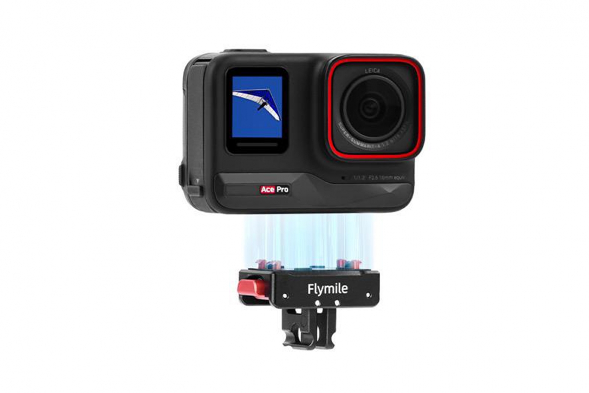 Insta 360 X5 - Rychloupínací magnetický držák z hliníkové slitiny pro Insta350 X5 / Ace