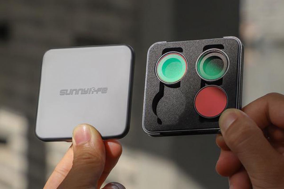 Insta 360 Go Ultra - Sunnylife Insta360 GO Ultra Pack 3 filtry (CPL+ND16+1/4 Black Mist)