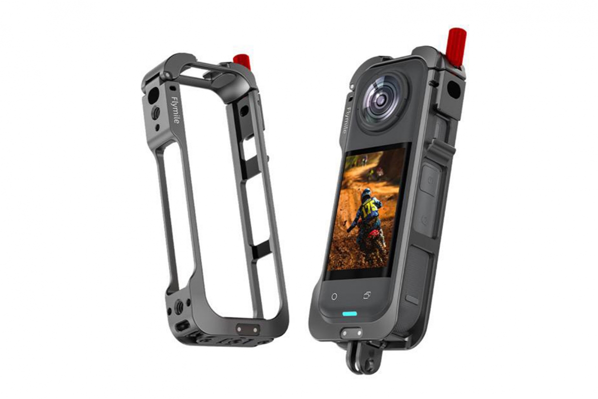 Insta360 - Vertikálně-horizontální rámeček s pěnou pro potlačení hluku pro Insta360 X5