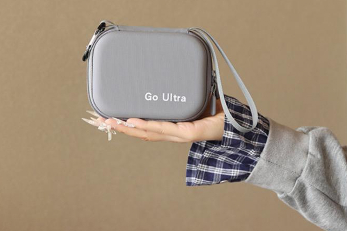 Insta360 - PU přenosné pouzdro pro Insta360 GO Ultra (Grey)