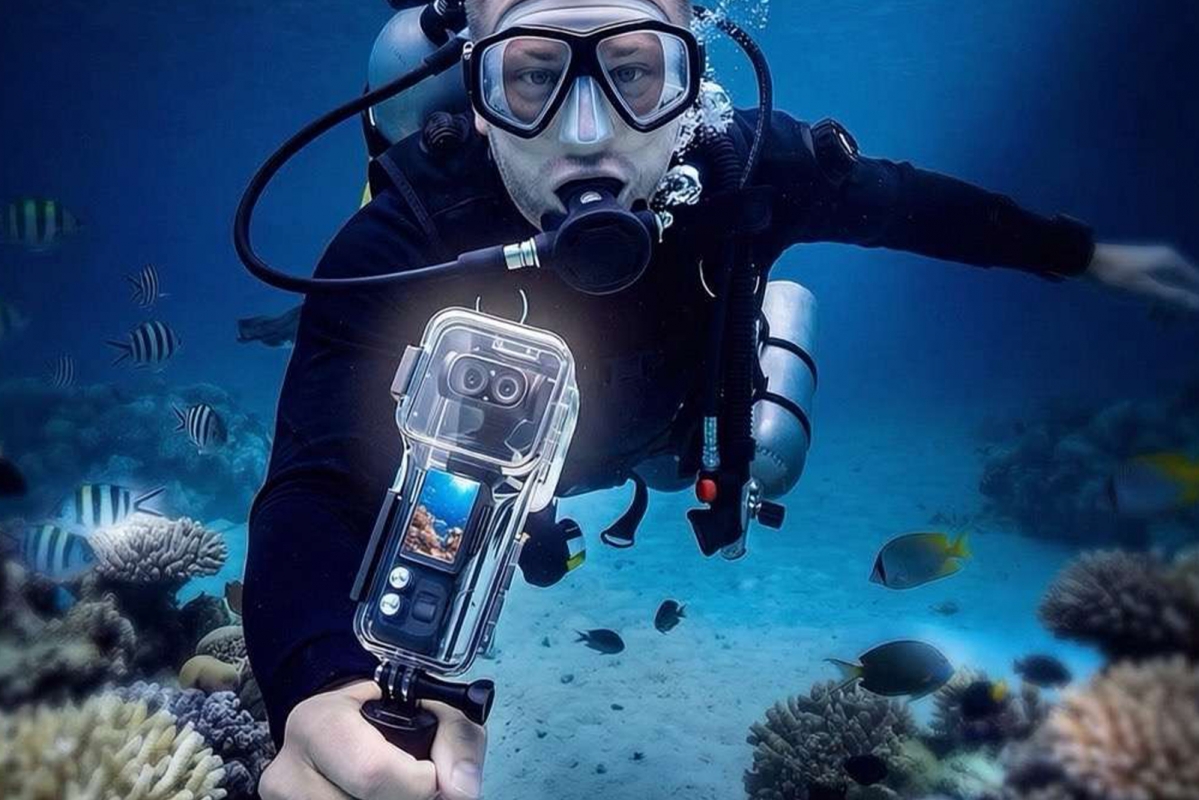 Insta360 - 60m vodotěsné potápěčské pouzdro pro Insta360 Luna Ultra