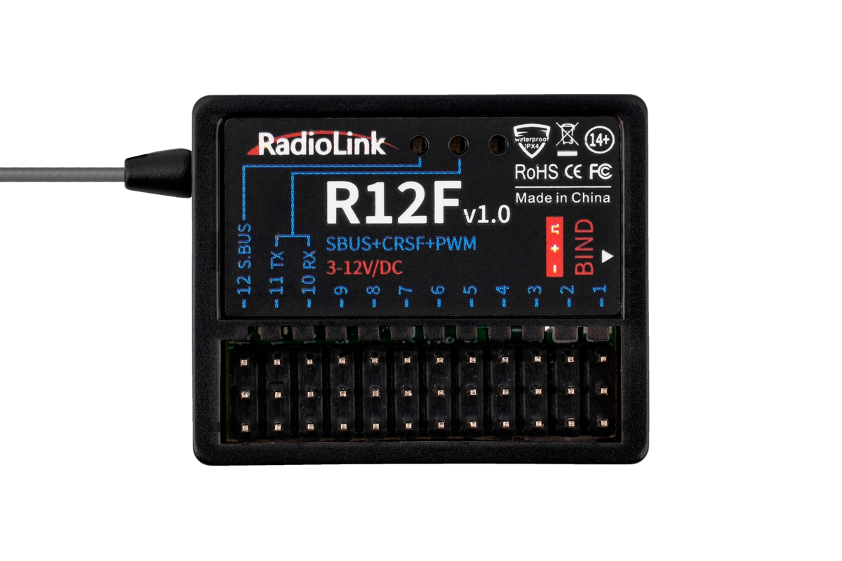 Přijímač R12F,