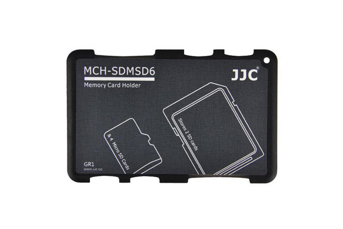 JJC Tenký obal na SD / microSD karty (2SD + 4TF)