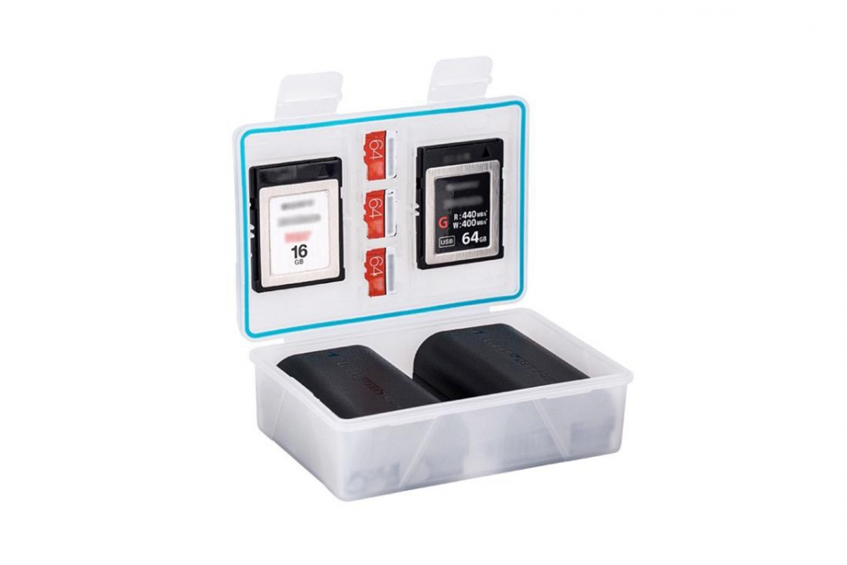 JJC Multifunkční úložný box na SD/microSD karty a baterie